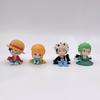 One Piece Anime Character Luffy Boys and Girls Bedroom Decorative Toy Kawaii Pvc Material Creative Model Doll Cartoon Gift
