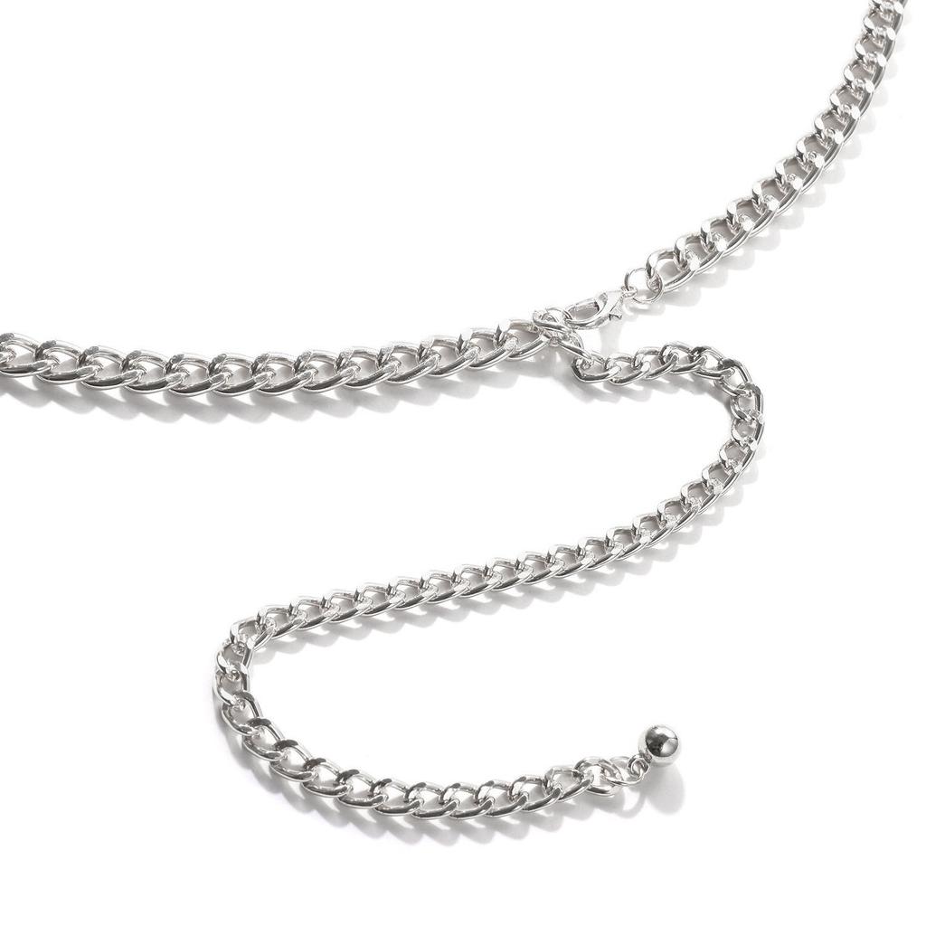 Summer Beach Metal Body Chain Waist Chain Accessories for Women Sexy Bikini Body Jewelry Belly Waist Chains Belt Waistband Gift