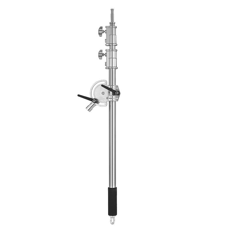 8-Mark Ankang Fish Magic C-Type Leg Light Stand with Thickened Stainless Steel Crossbar and Adjustable Arm