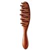Women's Sandalwood Scalp Therapy Comb for Long Hair Detangling & Full Body Massage