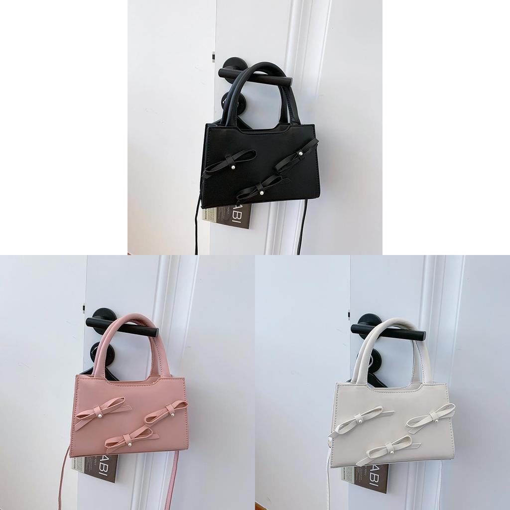 Koreański Styl Unikalna Kokarda Motylkowa Torba Podpachowa Damska Nowa Moda 2024 Osobowość Artystyczna Prosta Casualowa Torba Listonoszka Czarna Różowa Beżowa Zielona Żółta