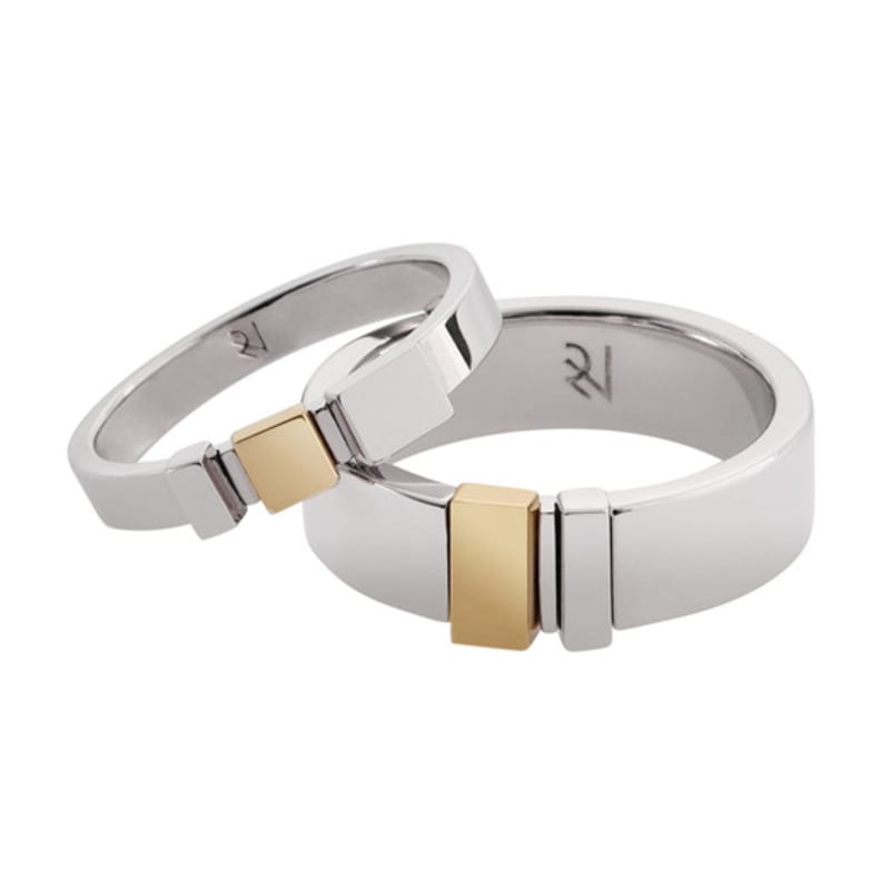 Reve [Sterlingsilber 925] Trittsteinring 1