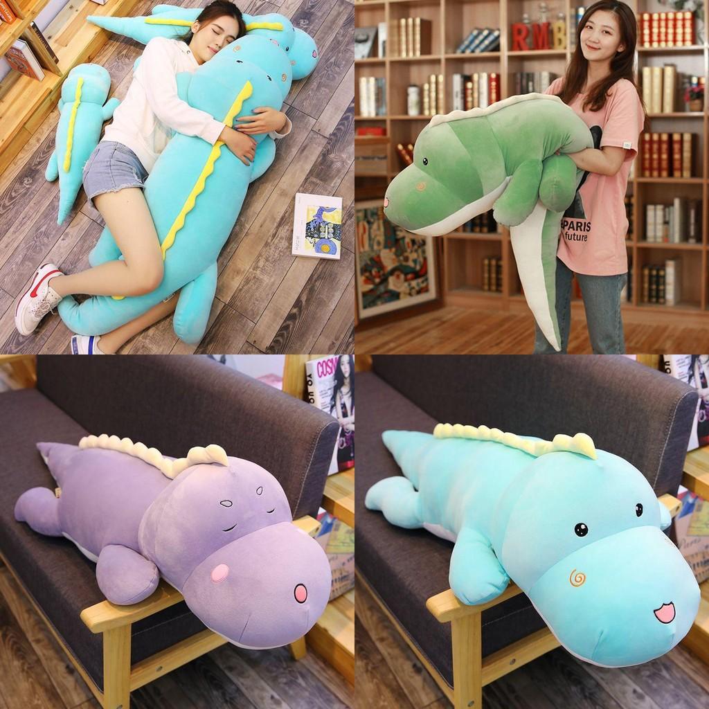 Entzückendes Dinosaurier Plüschtier Stoffpuppe für Mädchen Tröstendes Heimdekor Kissen