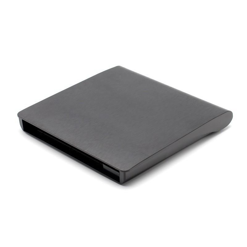 USB-C & USB Dual Interface CD/DVD Drive for Laptop/Desktop with Brushed Finish