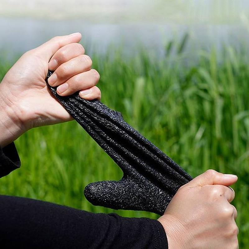 1/2 Pcs Fish Catch Gloves Fishing Glove With Magnet Hook Non-Slip Gloves Catching Fish Latex Hunting Gloves For Accessories