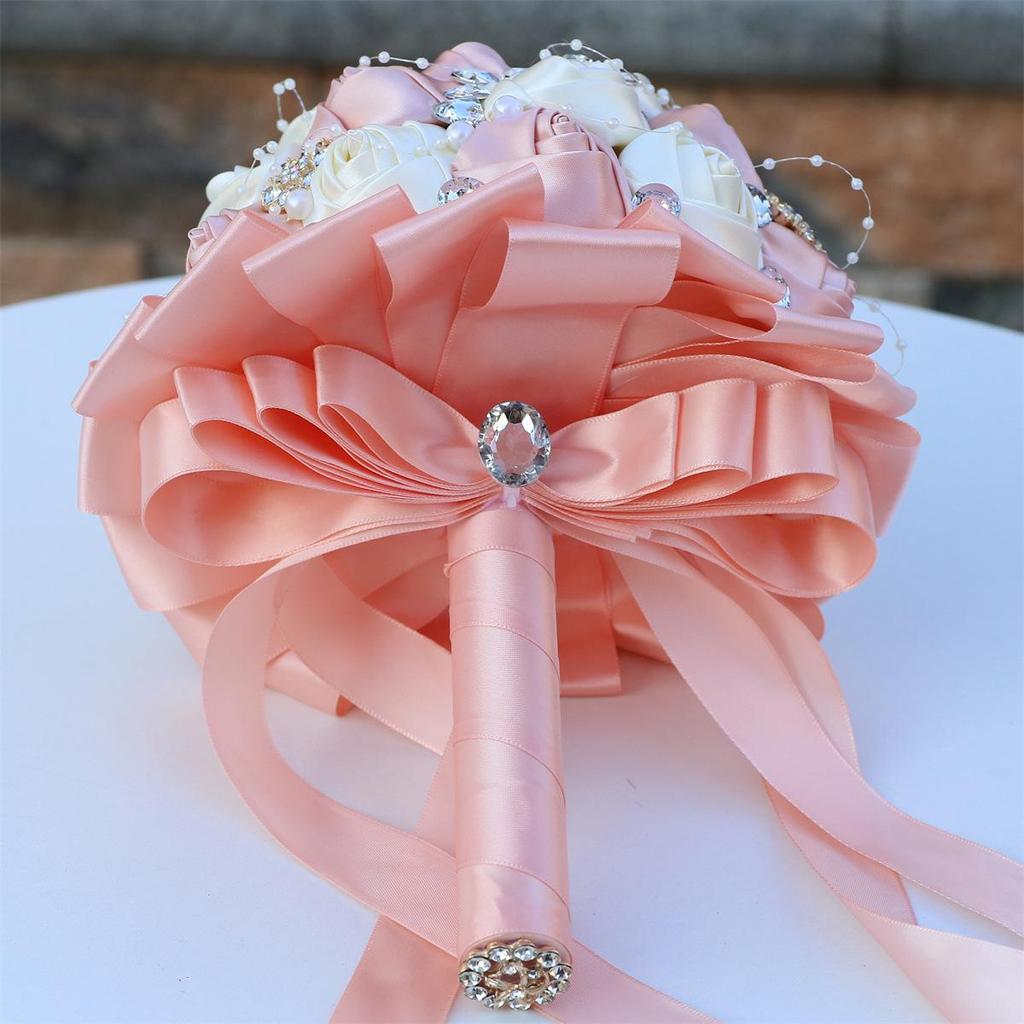 Korean-European Style Rhinestone Bridal Bouquet Wedding Gift