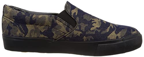 Fukuyama Rubber Work Shoes, Lasting Bull, Brown Camo, Size 25.0 Cm, 2E