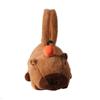 Adorable Capybara Plush Backpack & Shoulder Bag