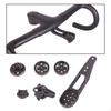 Lenkerhalter Nylon Fahrradcomputer Fahrrad für Sportkamera Rennrad Vorbau Lampe zu