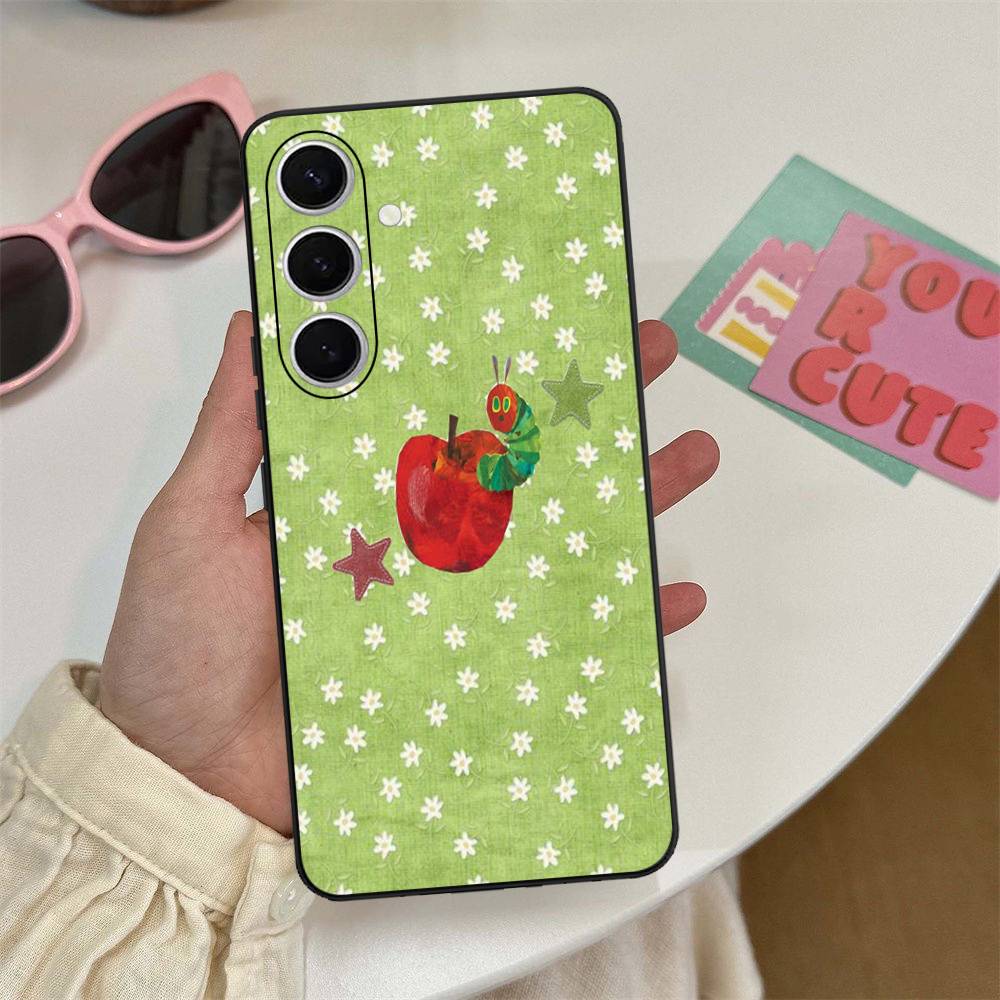 The Very Hungry Caterpillar Phone Case For Samsung S 24 Fe 25 Ultra Plus 20 Lite 21 30 22 23 24 22 Ultra 5G Fundas