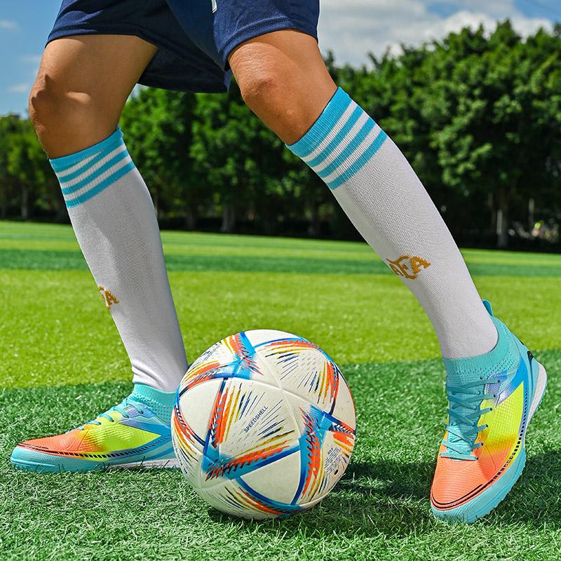 Unisex Soccer Shoes Outdoor/Indoor Boys Girls Football Boot Professional Futsal Football Training Sneakers