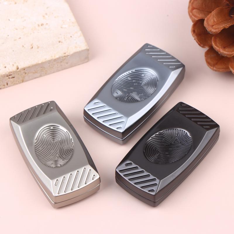 Fingerprint Magnetic Haptic Slider Edc Fidget Slider Metal Fidget Toys Adhd Tool Adult Anxiety Stress Relief Toys