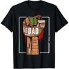 Black Dad African American Melanin Pride Black History Month Cotton Men T Shirt