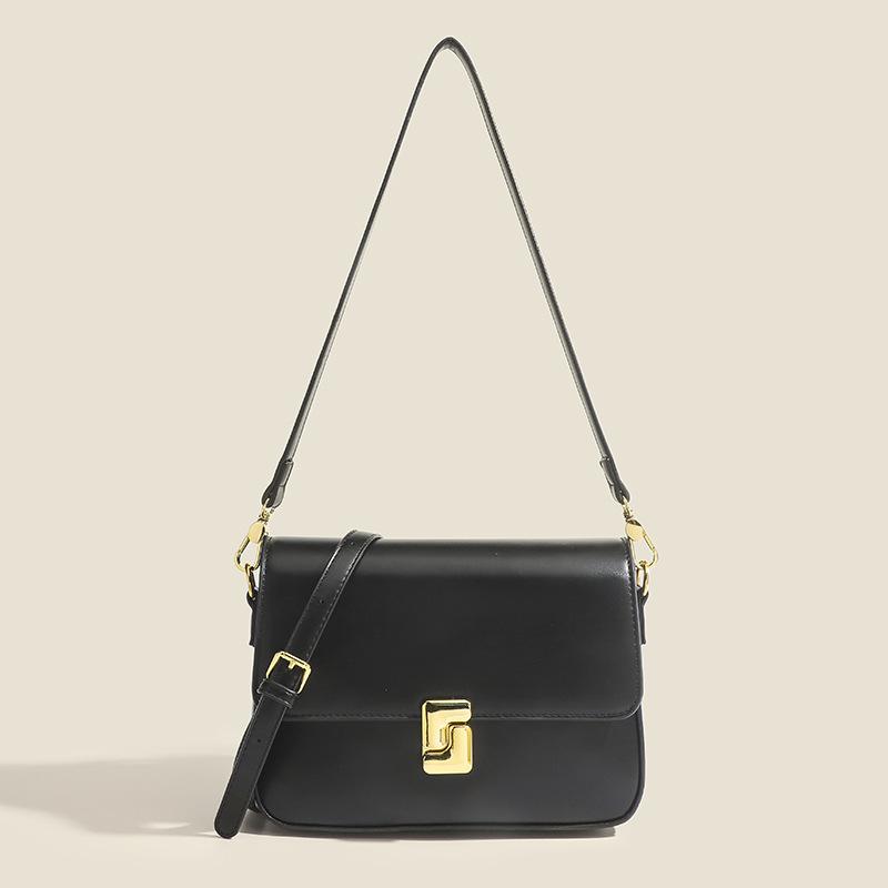 

Женская сумка Модная сумка под мышкой Оригинальный дизайн Маленькая квадратная сумка Женская сумка через плечо Высококачественная сумка на плечо чёрный