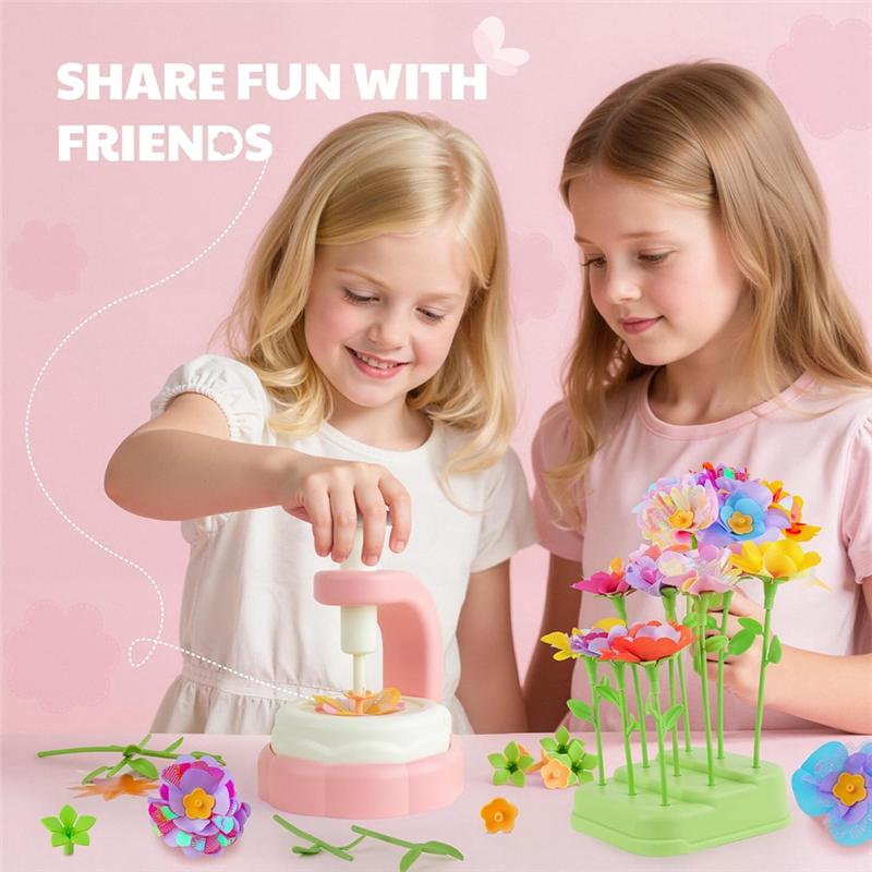 M-Modern-Flower Making Kits For Kids, DIY Fabric Flower Bouquets Kit, Birthday Christmas Gifts For Girls Boys Teens