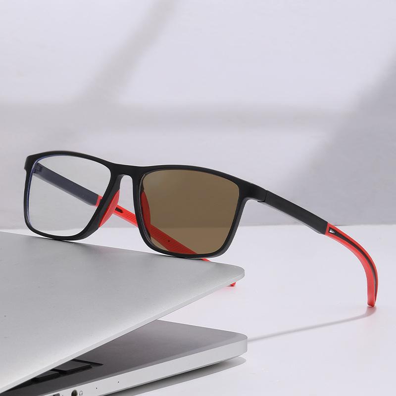 Sporty Photochromic Prescription Glasses - Anti-Impact, Sun Protection, Indoor/Outdoor Use, Anti-Blue Light.