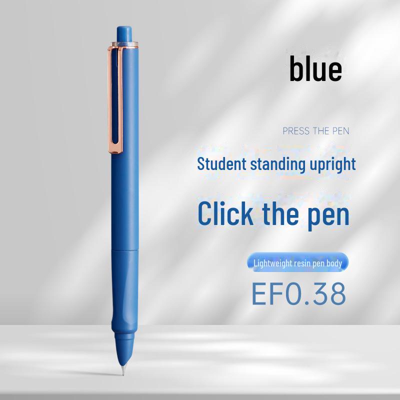 

Эргономичная ручка для студентов с наконечником 0,38 мм и сменными чернилами: Идеально подходит для обучения, каллиграфии и выполнения домашних заданий 0.38mm