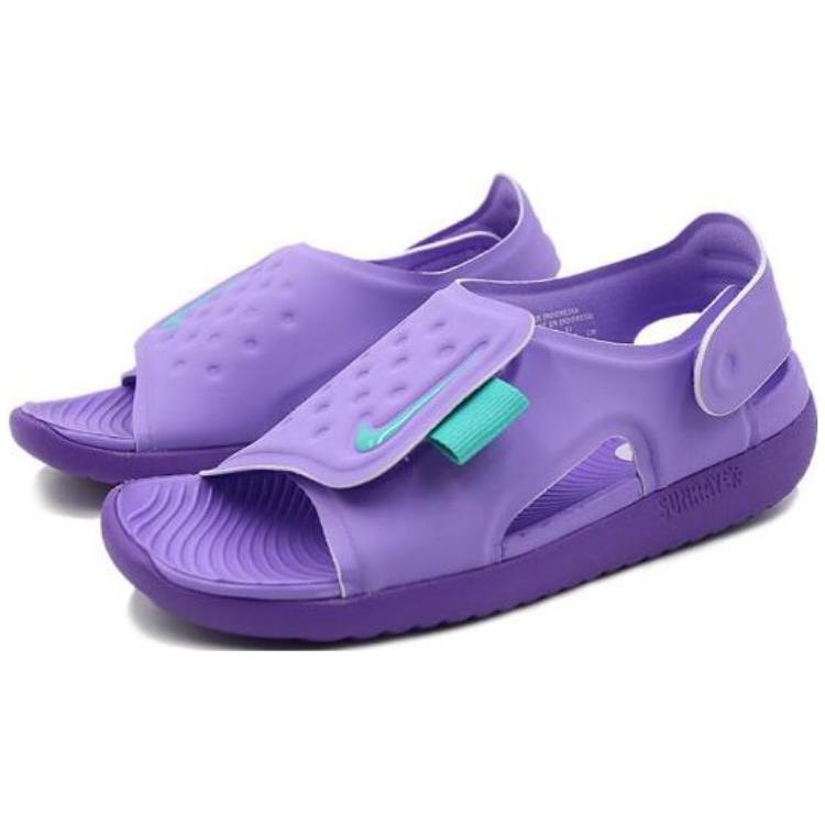 Nike Sunray Adjust 5 Breathable And Lightweight Children's Sandals Purple Kids' AJ9076-500