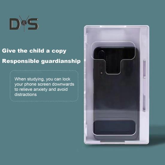 Cutie de blocare a telefonului mobil Cutie de blocare cu autocontrol cu ​​chei Cutie de închisoare pentru telefonul mobil pentru a reduce timpul petrecut pe ecranul studenților Dulapul transparent pentru telefon