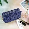 Fashionable Girl Sequin Makeup Bag Travel Storage Bag Exquisite Glitter Cosmetic Storage Case Zipper Pouch Female Purse