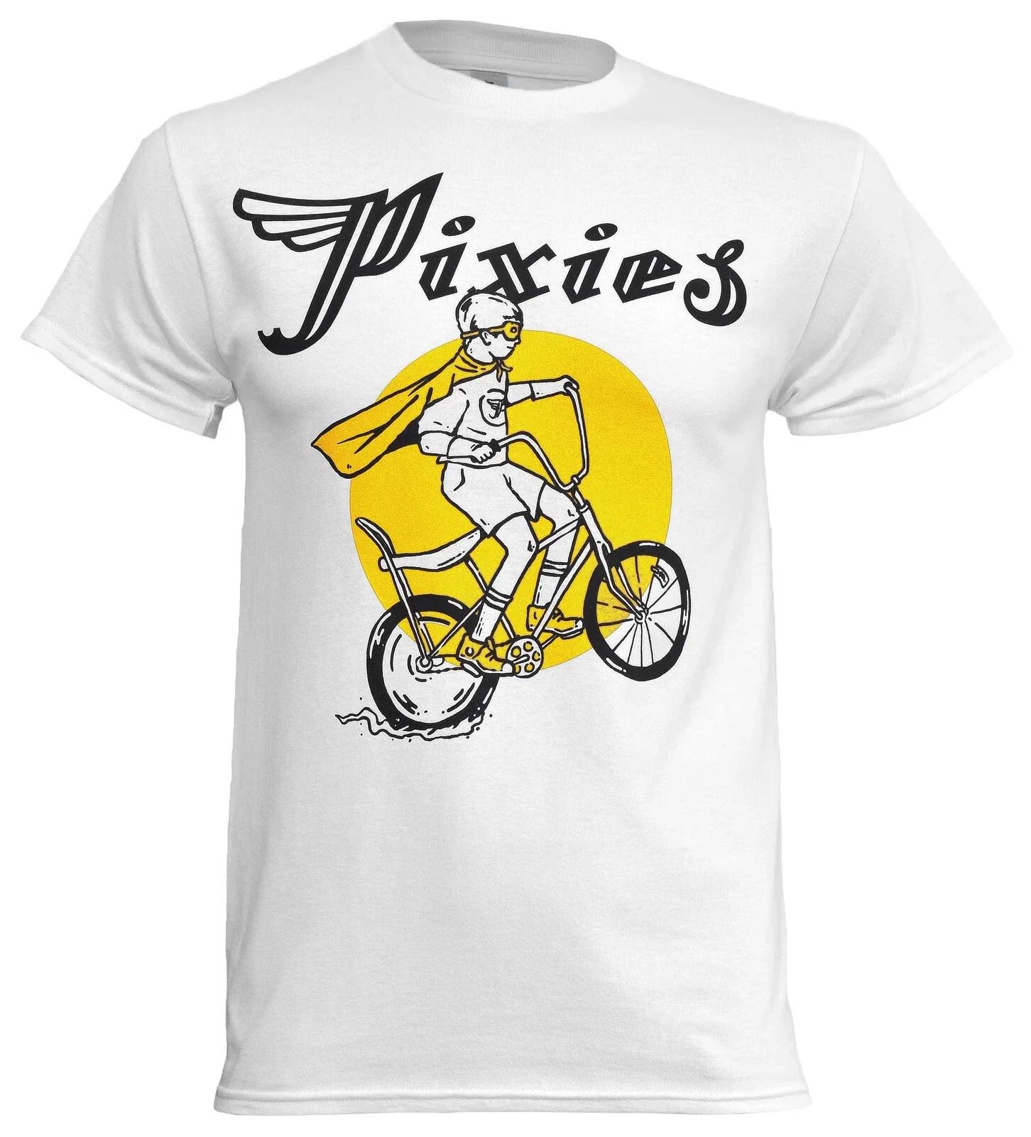 Official Pixies T Shirt Tony White Punk Rock Logo Surfer Rosa New S M L XL XXL S