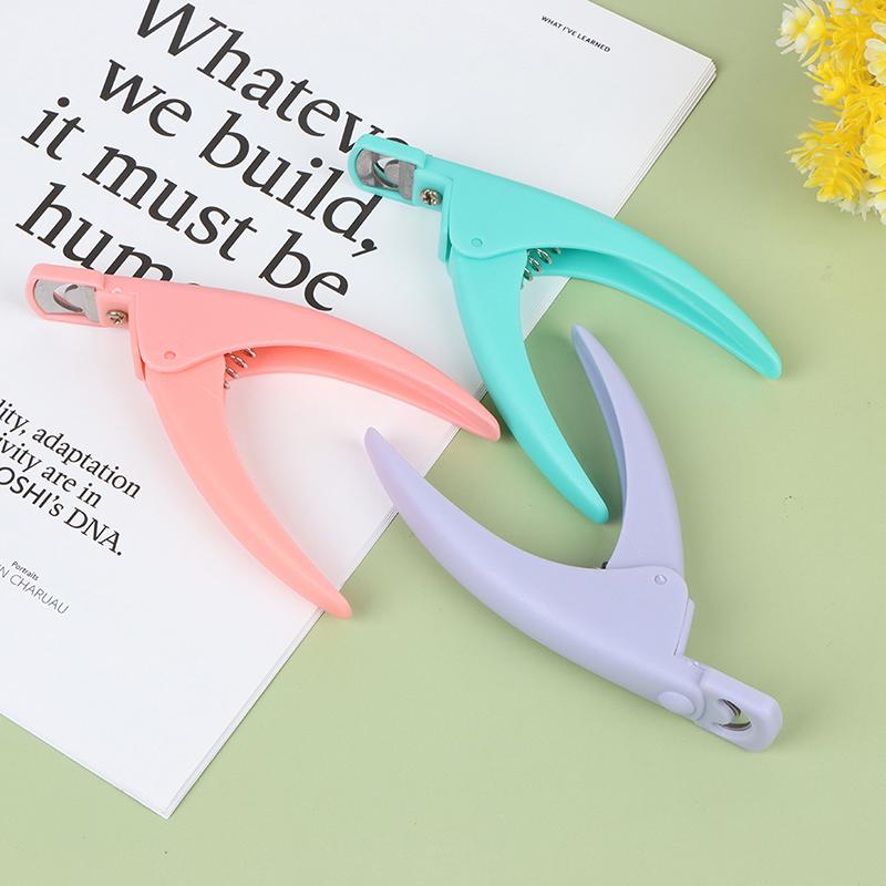 Diy French Uv Gel False Fake Nail Salon Manicure Art Tip Toe Cutter Clipper