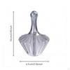 Cone Coffee Strainer 20 Groove Rib Handheld Press Ribbed Crystal Resin Dripper