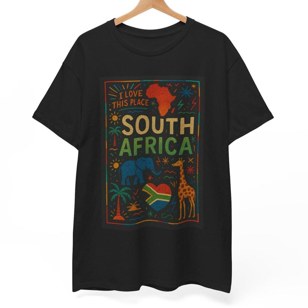 South Africa T Shirt Unisex | Vintage Cape Town Graphic Tee | African Heritage Pride Shirt | Cool Gift for South African Soul Culture Lovers