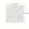 4Pcs Safe 35*35cm 3D Wall Stickers Moisture-proof Waterproof Background Decoration Self-adhesive Ceiling Stickers Home Decor