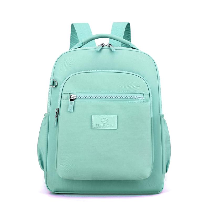 Fashion Multi pockets Women Backpack High Quality Fabric Female Travel Backpack Pretty Style Girls Shopping School Backpack sac
