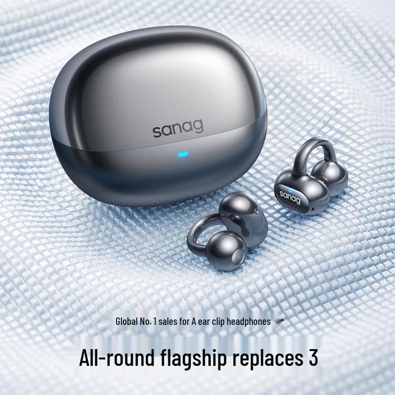 SANAG S8S Ultra Ear-Clip AI Translator Sport Bluetooth Headset