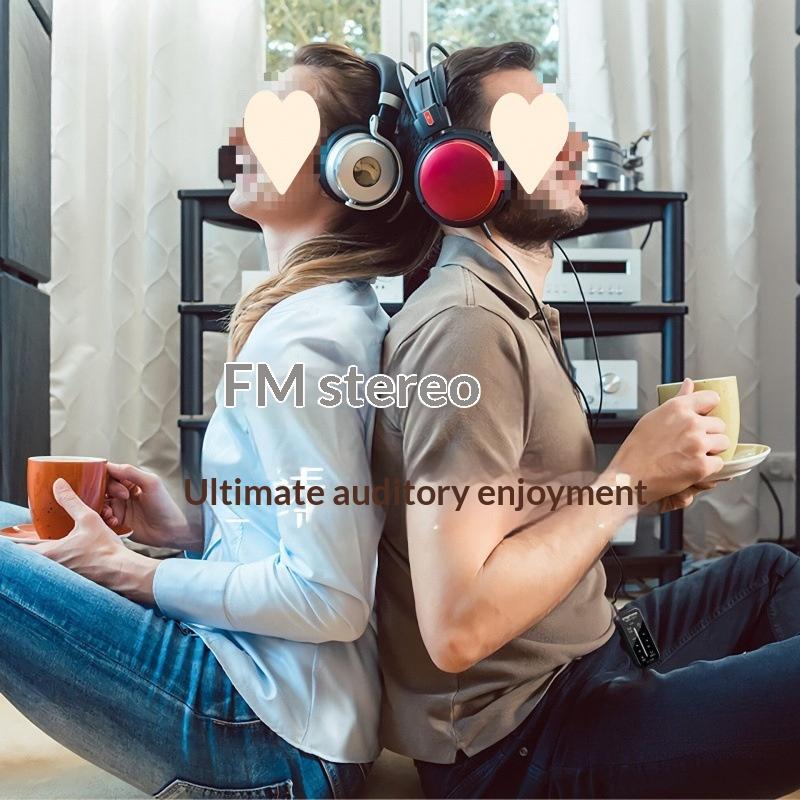 1Pcs Portable Music Playe Aaa Batteries With Headphones Pocket Radio Mini Walkman Am Fm Radio Hand Stereo Portable Radios