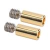 2PCS Bimetal Heatbreak Ti Alloy Brass Thermal Barrel Feeding Tube 3D Printer Accessories