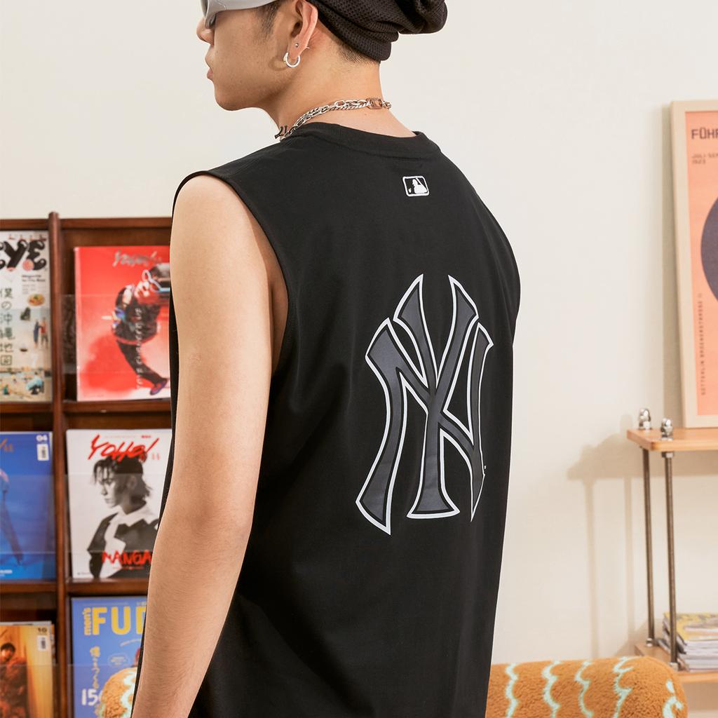 New MLB New York Yankees Tank Tops Unisex Black 3ATKB0233-50BKS