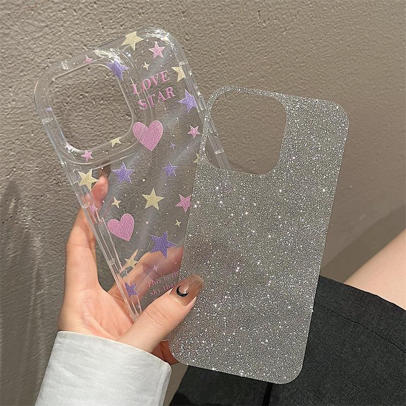 Zhitai iPhone 13 Case: Glitter Soft Shell with Bracelet, Compatible with iPhone 12/13/14/15/16 and X/XS/XR.