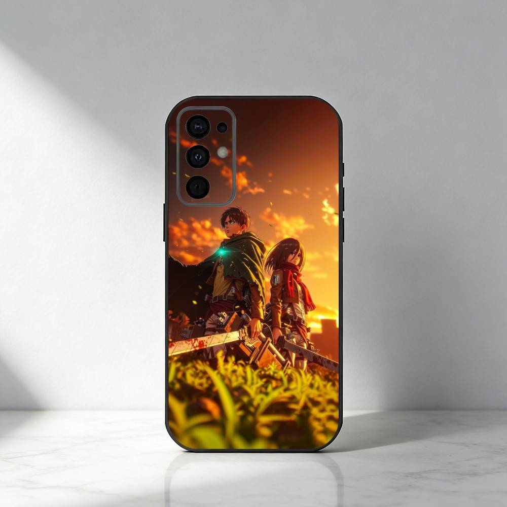 Super Exciting A-Attack-On-Titan  Phone Case For Samsung S25,S24,S21,S22,S23,S30,Ultra,S20,Plus,Fe,Note,5G Black Cover
