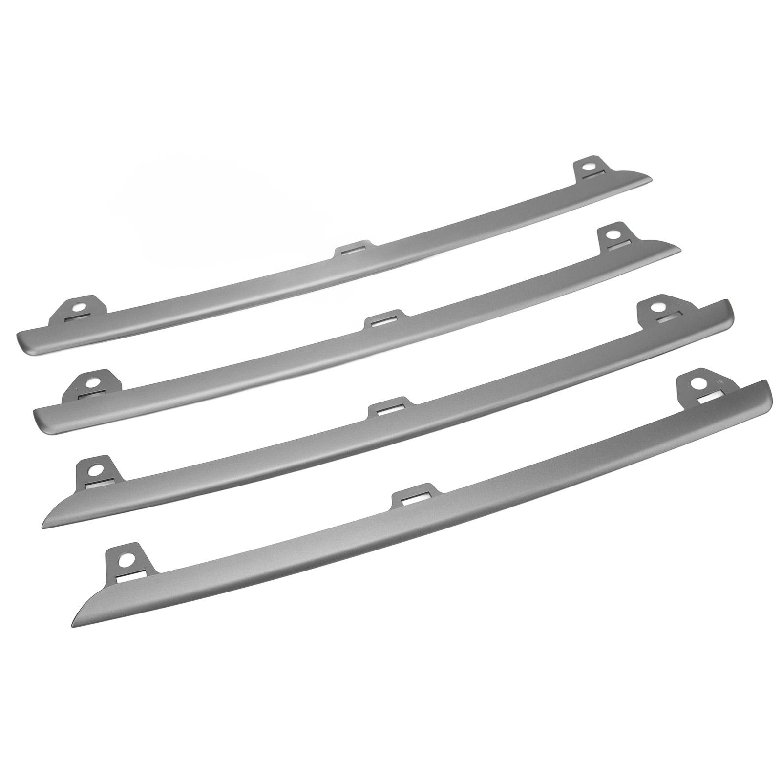 Front Bumper Grille Upper Molding 9Y0 807 449 Left Right Grille Trim for 2017 to 2023
