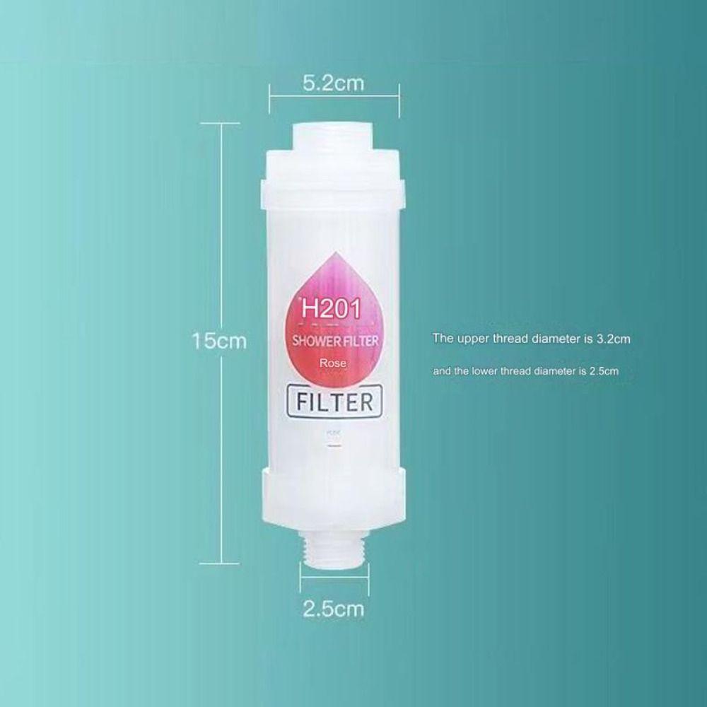 Jasmine Lavender Shower Head Filter Dechlorination Anti-scaling Shower Purifier Filter Impurities Shower Scented