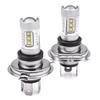 1Pc H4 9003 Fog Light LED Headlight 80W Hi/Lo 90W Beam Driving DRL Lamp White