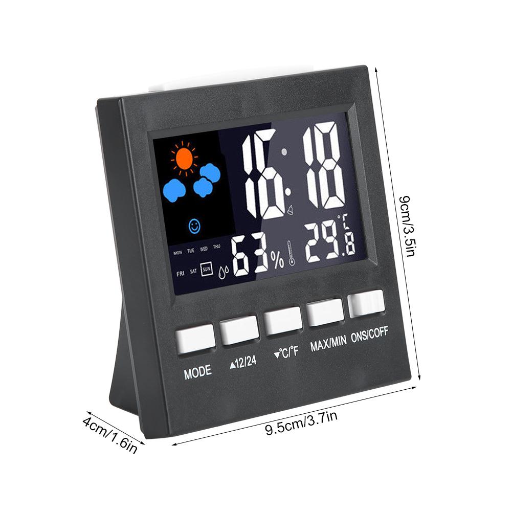 Digital Household Thermometer Hygrometer Air Temperature Humidity Tester Meter Gauge