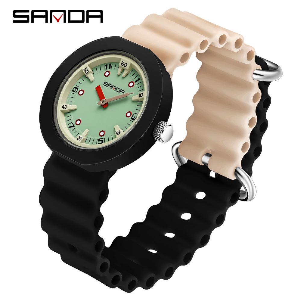 SANDA Children s Colorful Waterproof Quartz Wristwatch