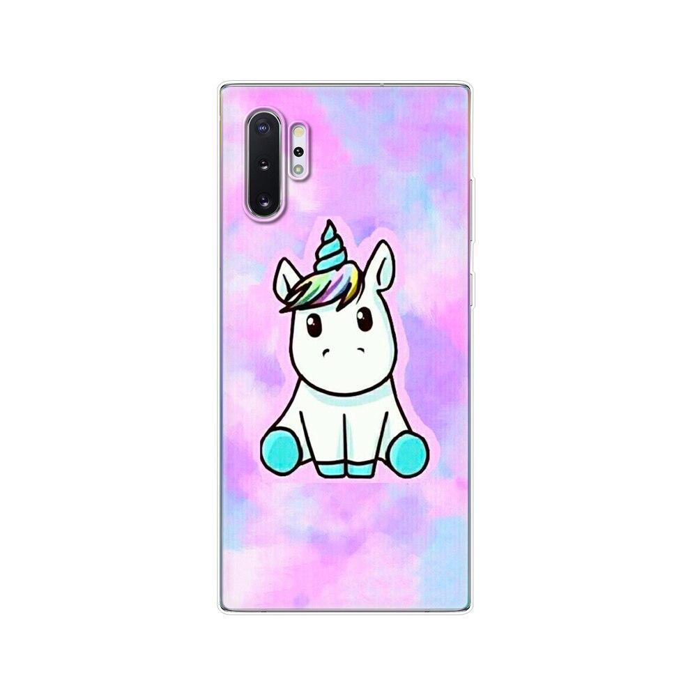 Silikonový kryt na telefon Pro Samsung Galaxy Note 10 Note10 Pouzdro Měkký TPU Zadní kryt Pro Samsung Note 10 plus fundas Coque nárazník