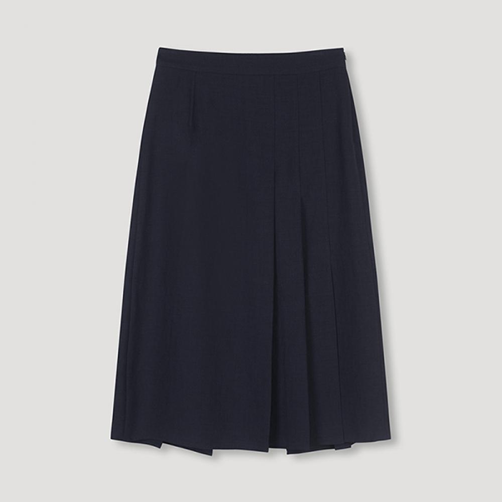

She S miSS Slit Pleated Skirt SwwSkn21760 Dn DARK NAVY/55