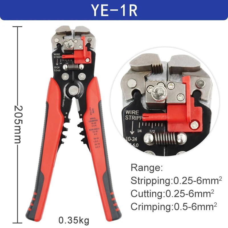 Multifunctional Tool Wire Stripper Automatic Wire Cutter Cable Crimper Electrician Repair Tool
