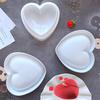 Heart Shaped Silicone Mold 3D Diamond Love Heart Shaped Mold for Jelly Chocolate Cake Handmade Soap Pudding Mold Candy Making