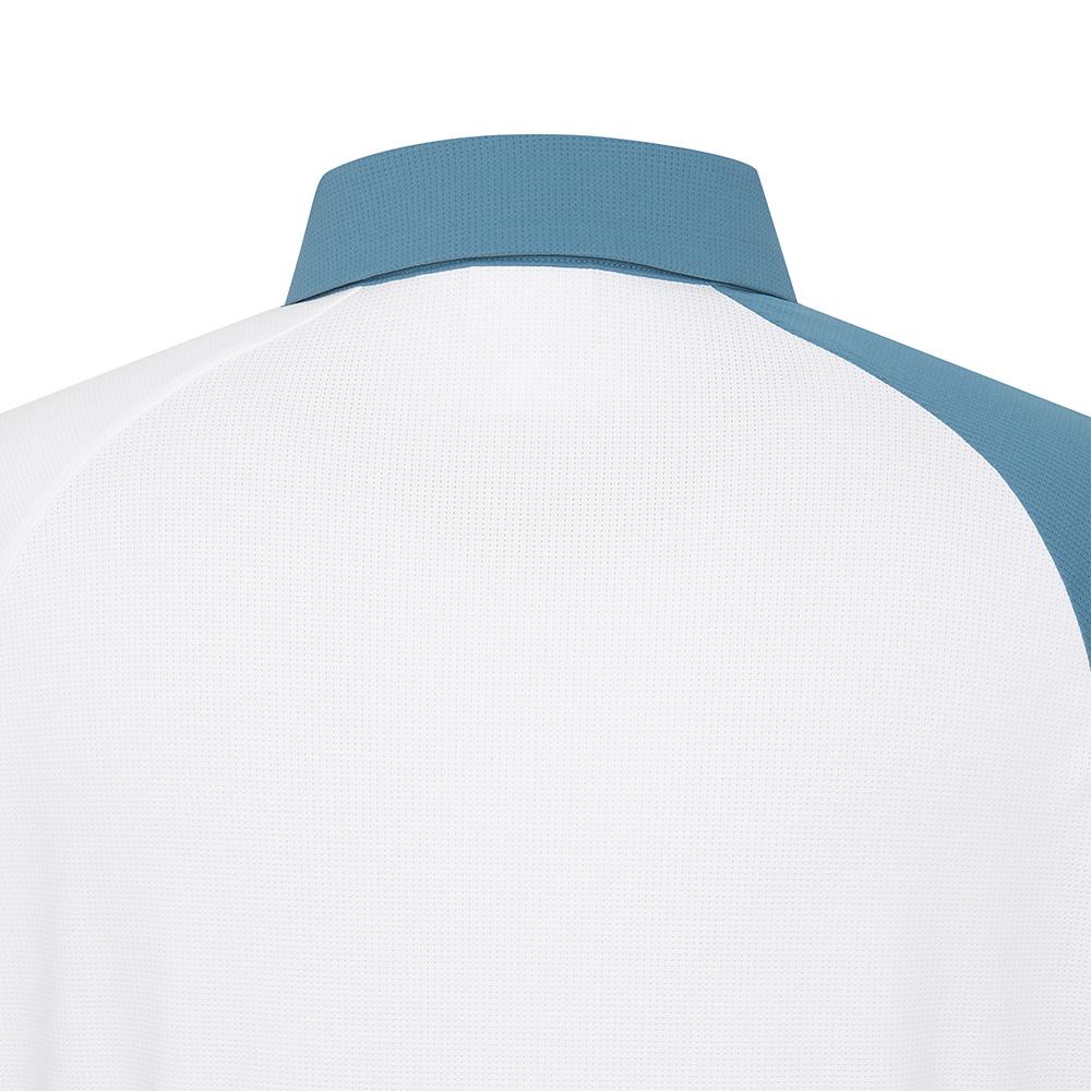 MALBON GOLF Color-Blocked Polo Shirt Dark Blue (Man)