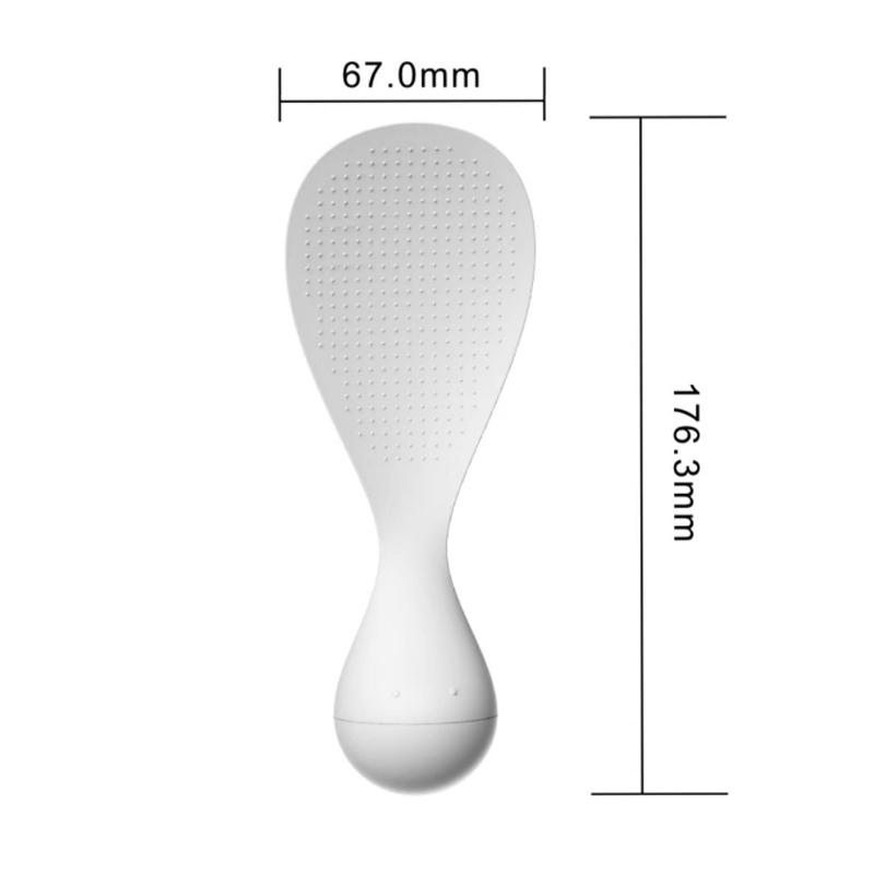 1PC Tumbler Rice Spoon Stand Up Non-stick High Temperature Resistant Rice Spoon Kitchen Tableware Cooking Spoons Easy To Clean