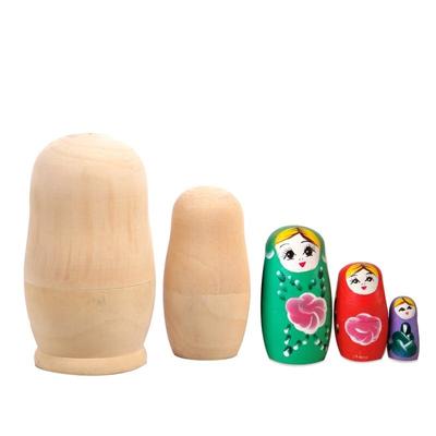 Matrioska in legno non finita, regalo unico, decorazione per la casa
