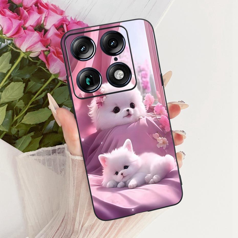Fashion Letter Phone Case For Motorola Signature XT2603-2 Back Cover For Motorola Signature 5G Soft Black Silicone Cases