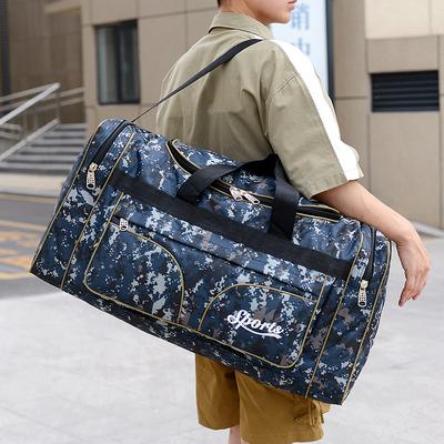 Stylish and Simple Camouflage Design Large Capacity Multi-functional Portable Travel Bag Household Clothing Storage Moving Bag
